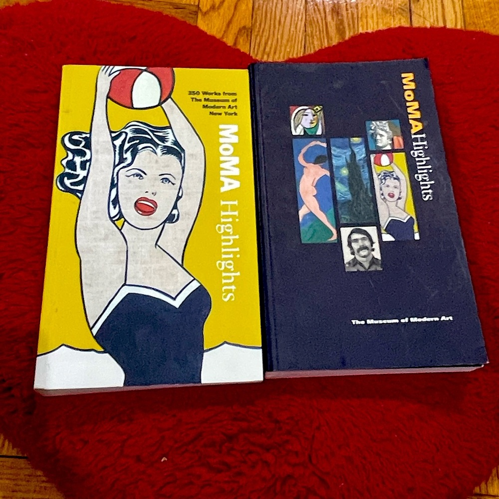 Bundle of TWO Museum Of Modern Art Catalogues/Art Books (EUC)